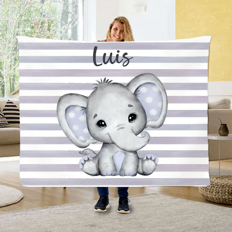 Personalisierte Decke für Babys und Kinder